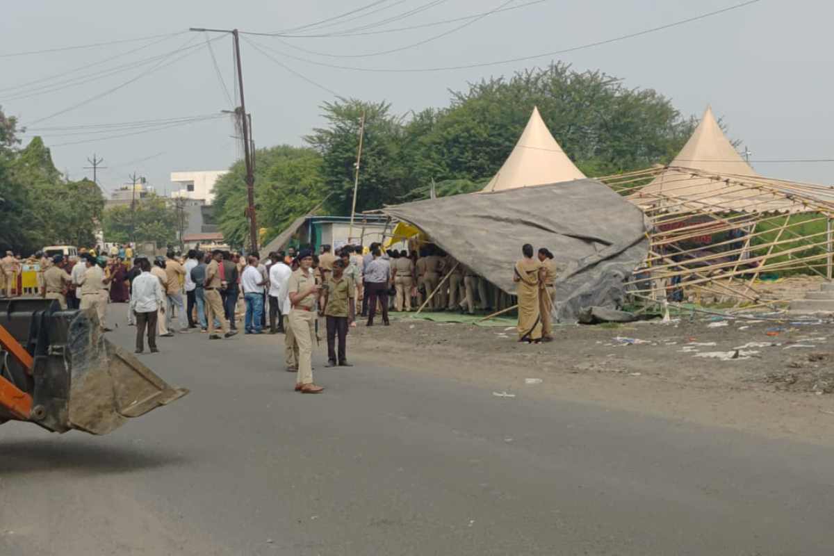 Babasaheb Ambedkar Unyayi Protest