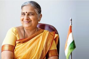 सुधा मूर्ति ने जाति सर्वे में हिस्सा लेने से किया इंकार; मंत्री संतोष लाड ने कही यह टिप्पणी
