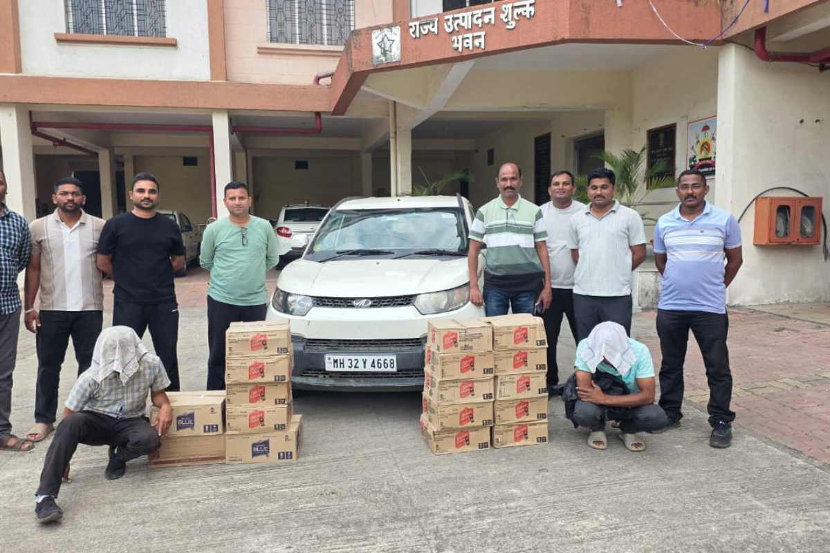 Foreign Liquor Seizure