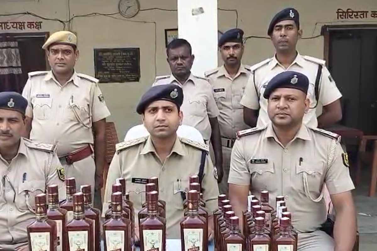 Illegal Foreign Liquor Seized in Bhagalpur