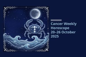Cancer Weekly Horoscope 20–26 October 2025: आउटिंग और रिलैक्सेशन के लिए अच्छा समय