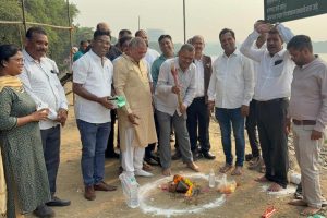 नागपुर के अंबाझरी छठ घाट का भूमिपूजन एवं निरीक्षण संपन्न, छठ पूजा की तैयारियों का जायजा