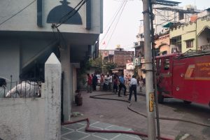 नागपुर में दो मंजिला इमारत में सिलेंडर विस्फोट, एक व्यक्ति गंभीर रूप से झुलसा