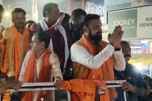 मुंगेर में उपमुख्यमंत्री सम्राट चौधरी का शक्ति प्रदर्शन, तारापुर और जमालपुर में उमड़ा जनसैलाब