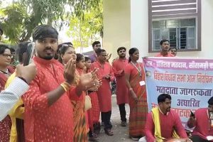 सीतामढ़ी में शत-प्रतिशत मतदान हेतु जागरूकता रथ का शुभारंभ