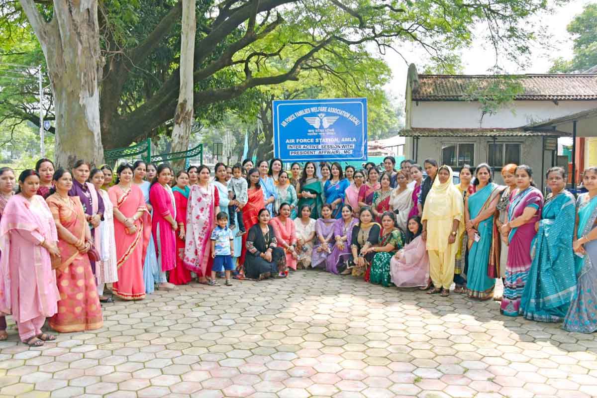 Air Marshal Vijay Kumar Garg Diwali Celebration