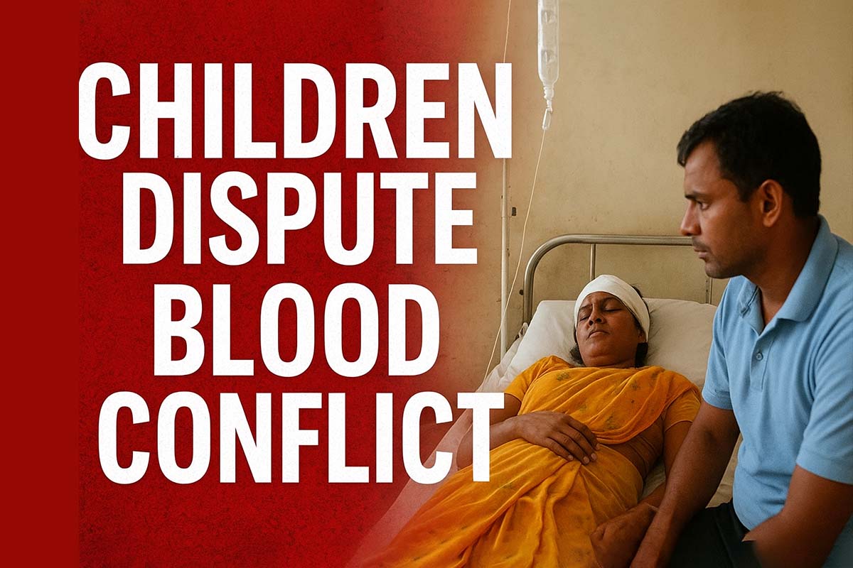 Children Dispute Blood Conflict