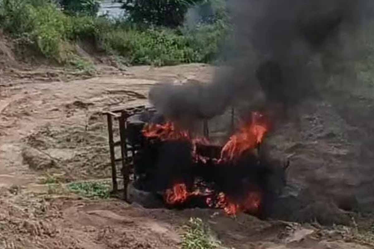 Illegal Sand Mining Hingoli