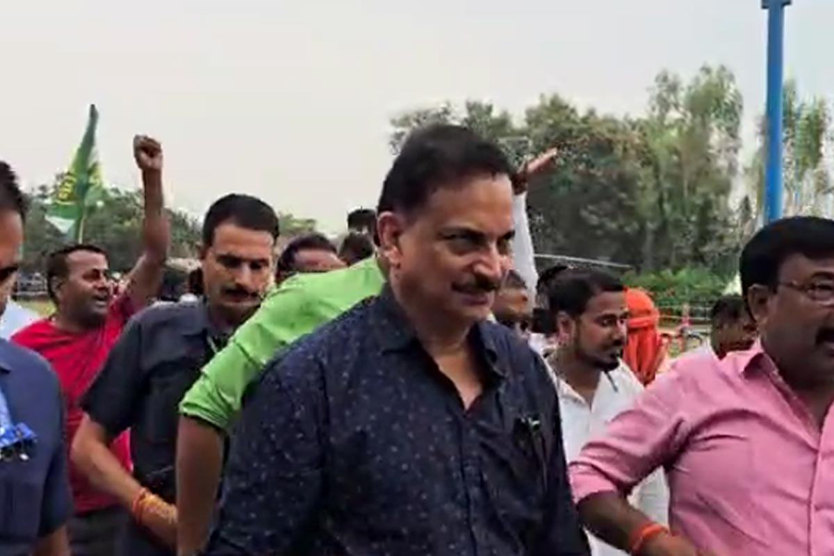 गोपालगंज में बीजेपी सांसद ने आरजेडी पर किया तीखा हमला 2 BJP Rajeev Pratap Ruddi Attack on RJD