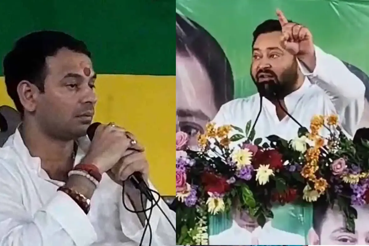Bihar Election: पटना एयरपोर्ट पर तेज प्रताप और तेजस्वी की मौन मुलाकात से सियासी खटास फिर उभरी