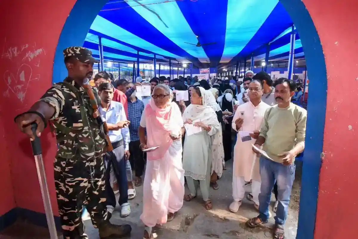 Bihar Election Phase 1 Voting