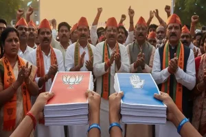 यवतमाल नगर परिषद चुनाव में नामांकन की सरगर्मी, भाजपा और कांग्रेस प्रत्याशियों ने दाखिल किए पर्चे