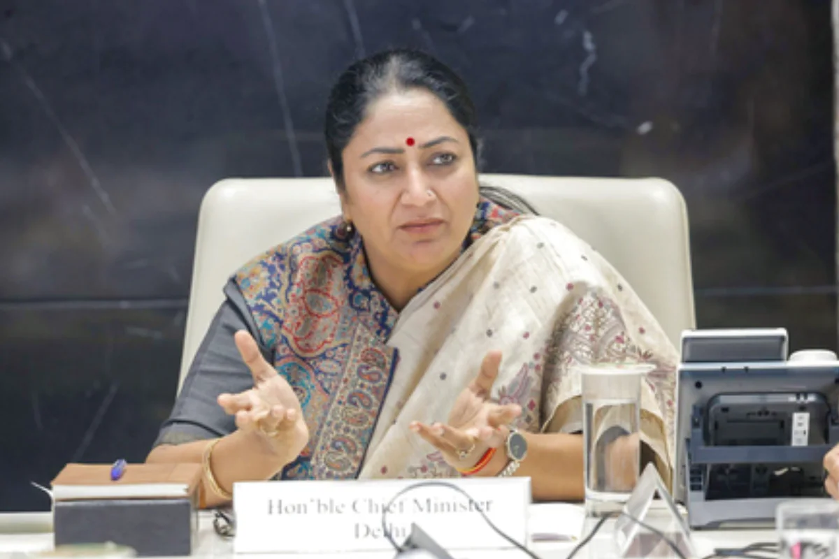 Delhi CM Rekha Gupta