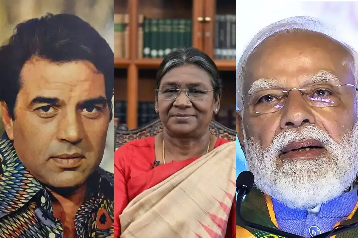 Dharmendra Death Modi - Murmu Condolences: भारतीय सिनेमा के महान अभिनेता धर्मेंद्र का निधन, नेताओं ने जताया शोक