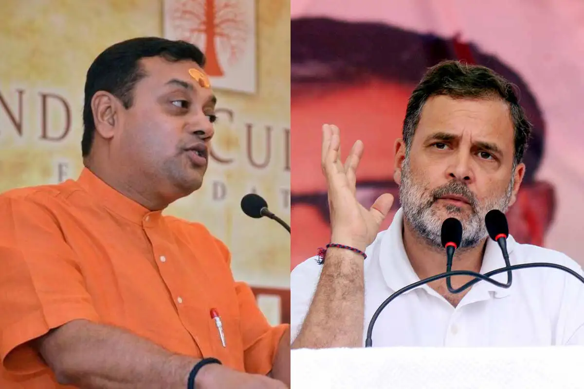 Sambit Patra on congress: भाजपा ने कहा विदेशी अकाउंट भारत के खिलाफ माहौल बना रहे हैं