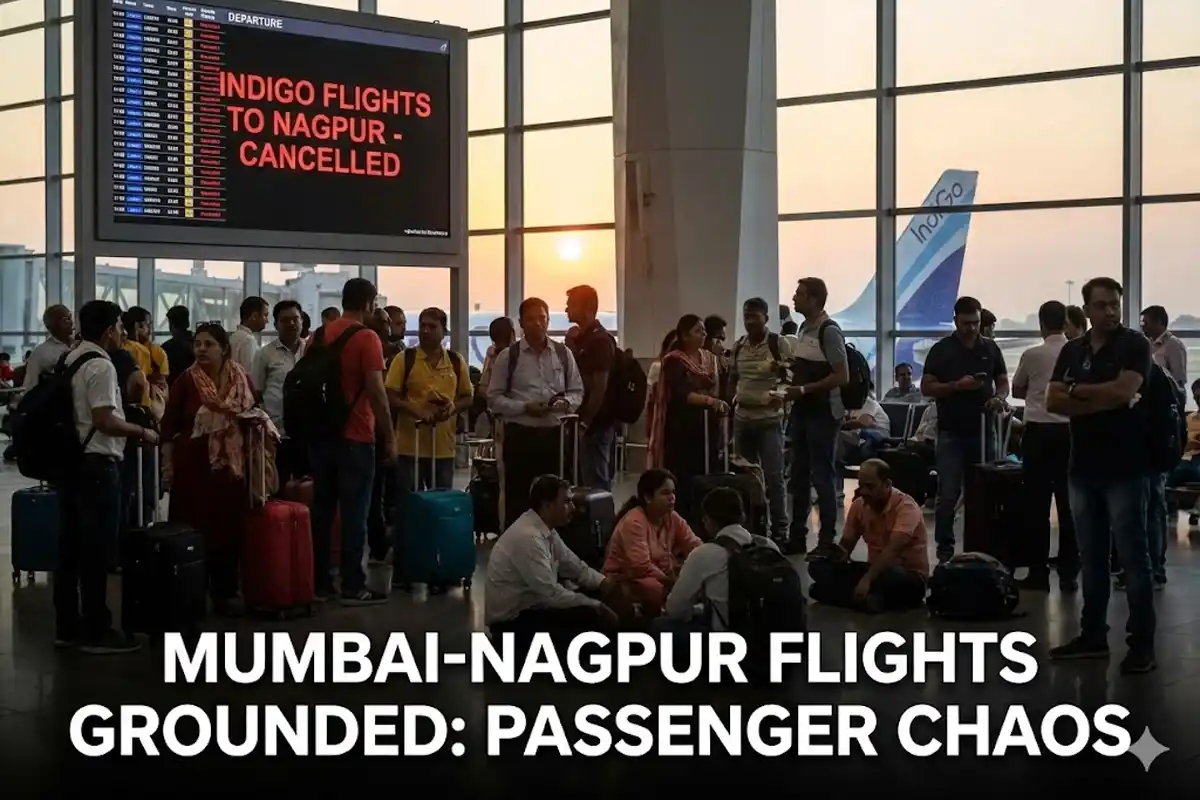 Indigo Flights Cancelled: मुंबई-नागपुर के बीच सभी उड़ानें रद्द, यात्रियों को भारी परेशानी