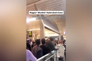 नागपुर एयरपोर्ट पर इंडिगो की उड़ान रद्द होने से यात्रियों में भारी रोष, जमकर हंगामा