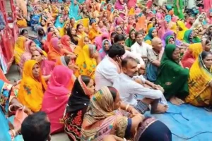 बीएलओ सुरक्षा समिति ने मुख्य निर्वाचन अधिकारी कार्यालय के सामने किया जोरदार प्रदर्शन