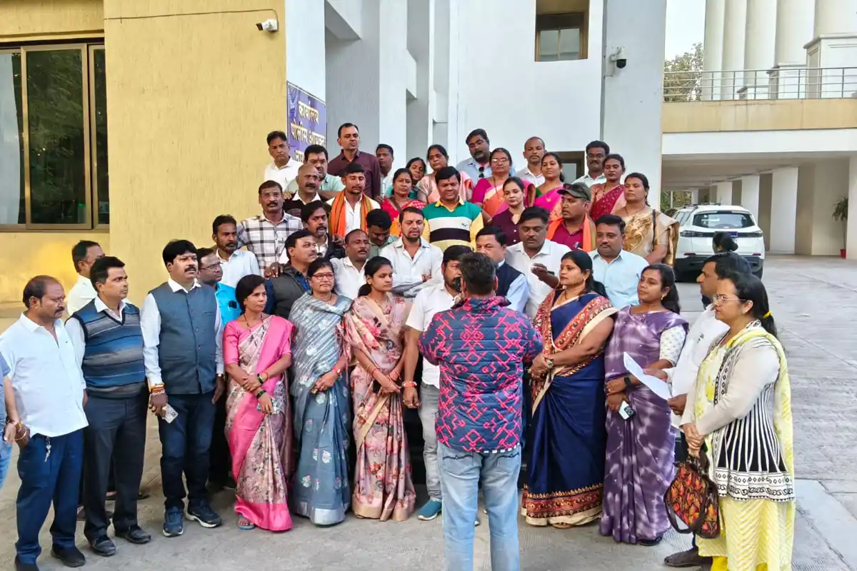 Krishna Khopde Death Threat: आमदार को मिली जान से मारने की धमकी, भाजपा कार्यकर्ताओं का विरोध प्रदर्शन