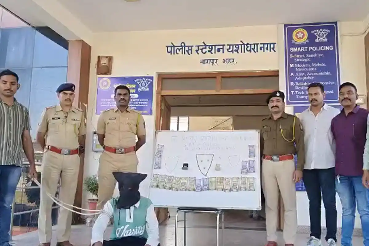 Nagpur Crime: यशोधरानगर में 2 घंटे में सुलझा 10 लाख की चोरी का मामला, आरोपी गिरफ्तार 12 Nagpur Crime: यशोधरानगर में 2 घंटे में सुलझा 10 लाख की चोरी का मामला