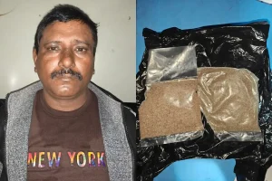 कोलकाता में 103 ग्राम हेरोइन के साथ तस्कर गिरफ्तार