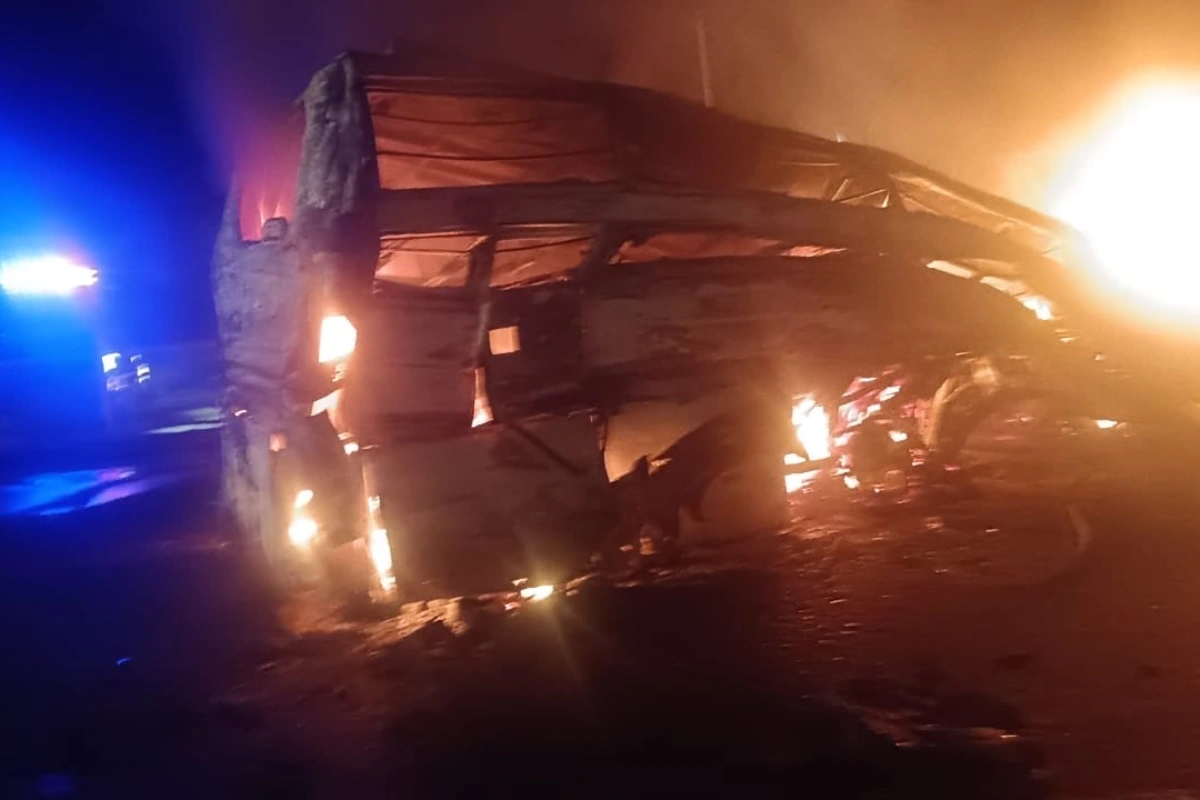 चित्रदुर्ग बस हादसा