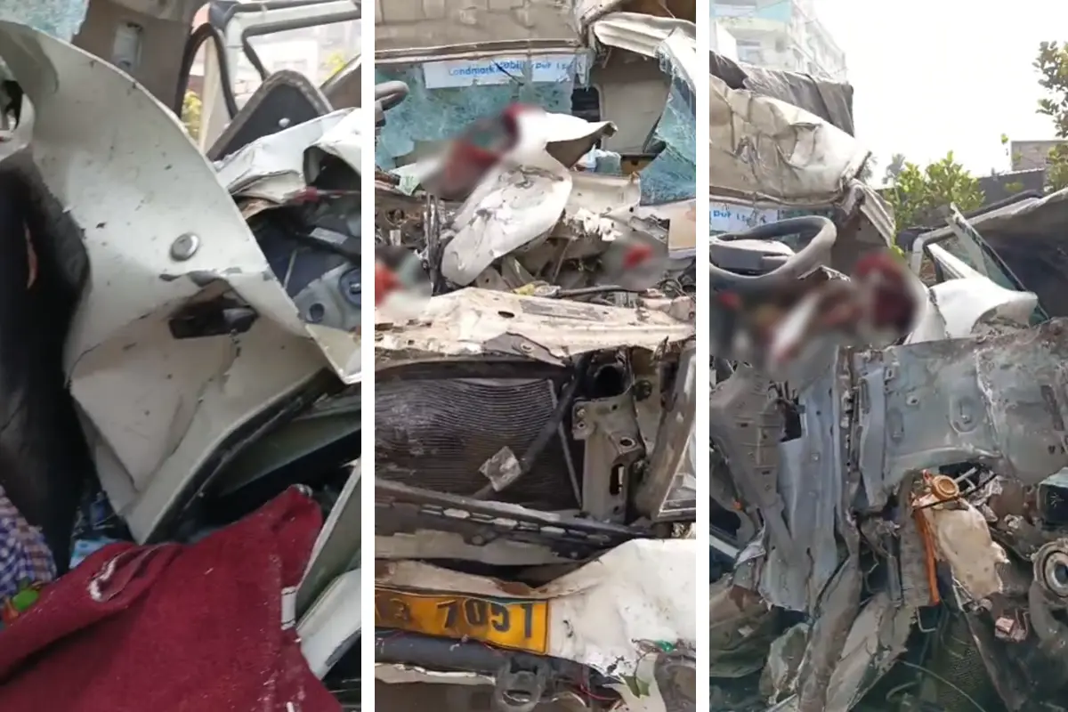 Howrah National Highway Accident: बागनान में खड़े ट्रेलर से टकराई मुर्गी लदी गाड़ी, दो की मौत