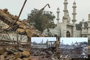 तुर्कमान गेट में अवैध निर्माण पर कार्रवाई, पत्थरबाजी से आंसू गैस तक बिगड़े हालात