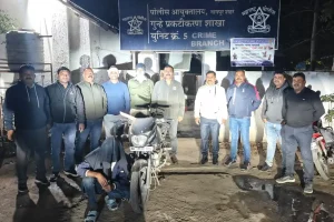 नागपुर में वाहन चोरी का पर्दाफाश, हथियार समेत आरोपी गिरफ्तार