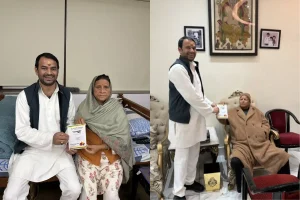 दही-चूड़ा की थाली पर सियासत का तड़का: तेजप्रताप के भोज में पहुंचे लालू यादव, जुटे सत्ता-विपक्ष के दिग्गज