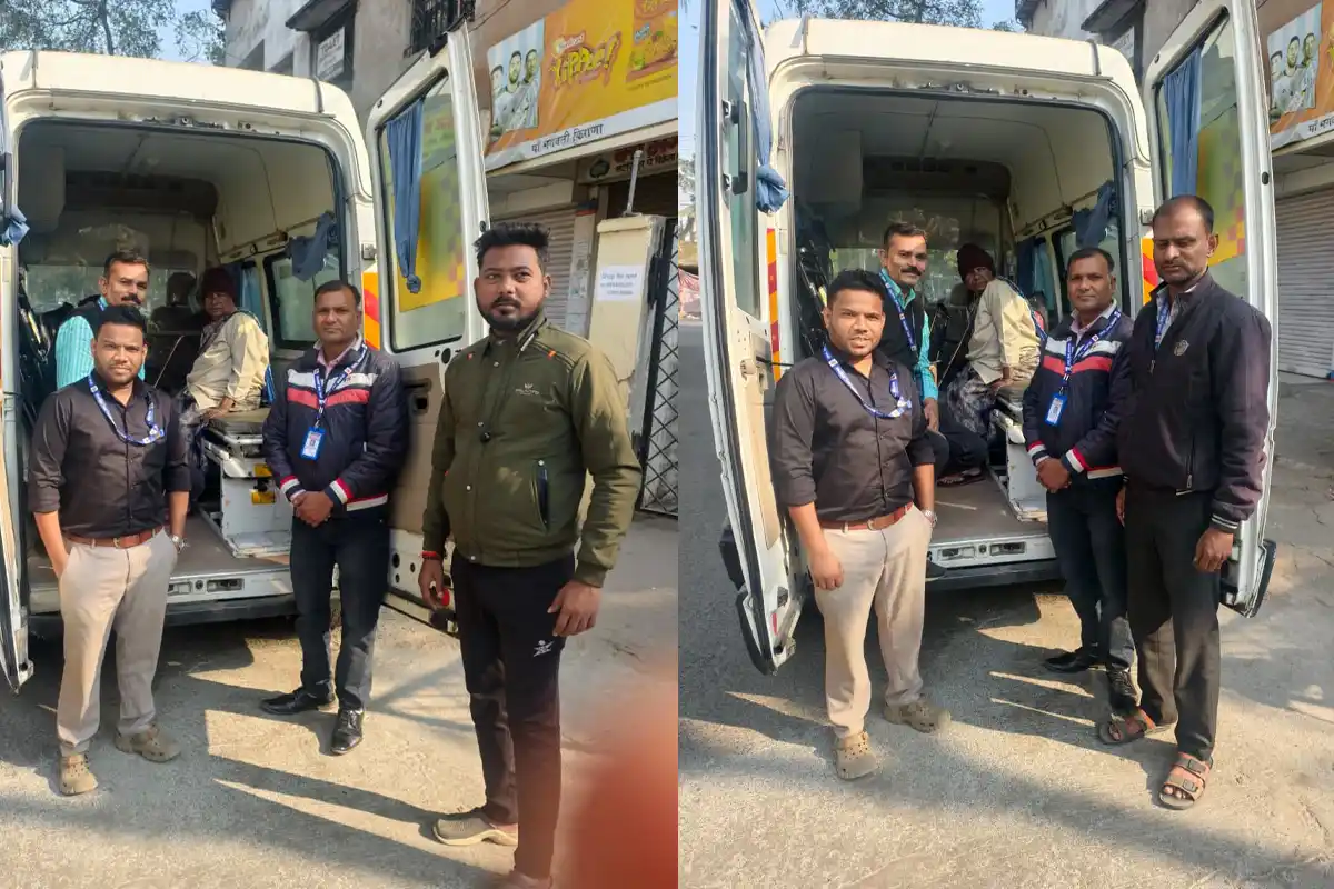Nagpur Ambulance Voting: बिस्तर पर पड़े मरीजों को एंबुलेंस से कराई गई वोटिंग