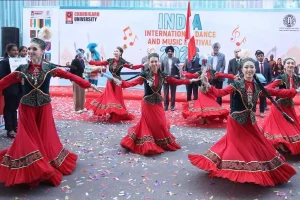 चंडीगढ़ यूनिवर्सिटी में अंतरराष्ट्रीय नृत्य और संगीत महोत्सव 2026, 33 देशों के कलाकारों ने दी शानदार प्रस्तुति