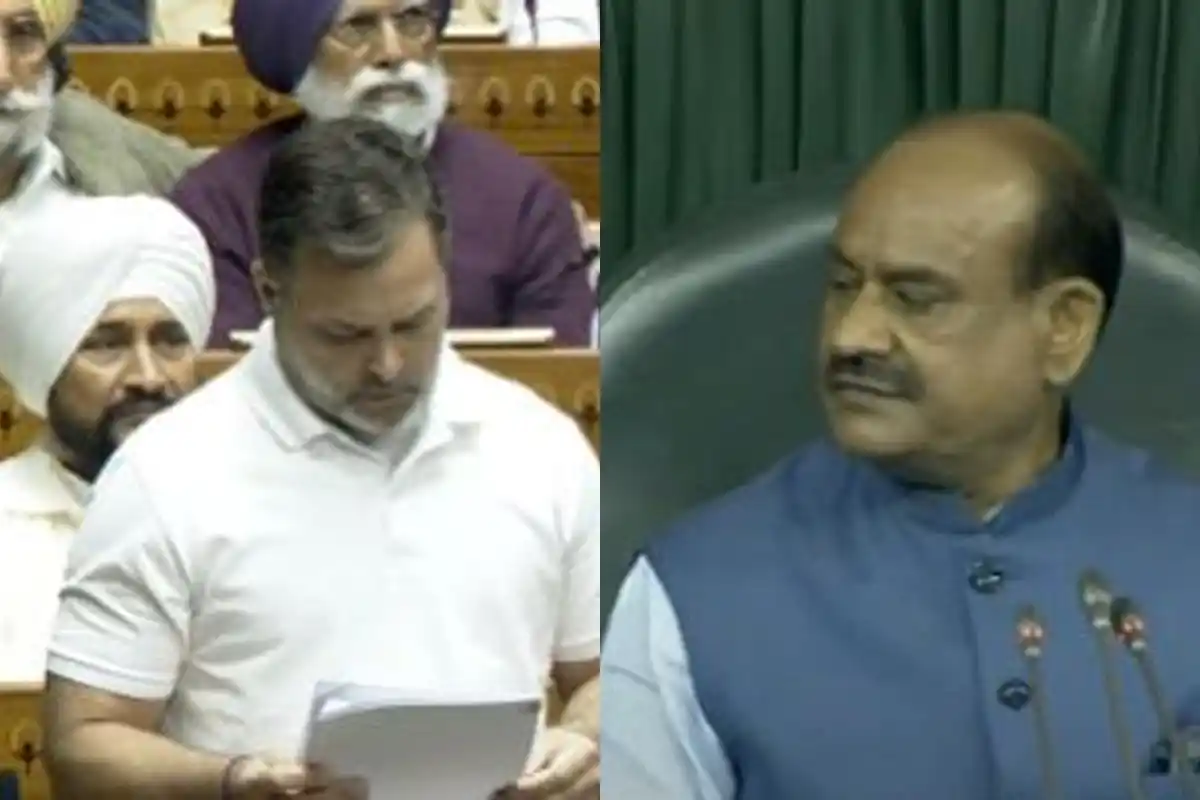 Parliament Fight, Rahul Gandhi vs Speaker on China Issue: संसद में राहुल गांधी और स्पीकर ओम बिरला के बीच तीखी नोकझोंक (File Photo)