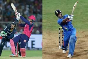 वैभव सूर्यवंशी का हेलीकॉप्टर शॉट, अंडर 19 विश्व कप में दिखा माही वाला जादू