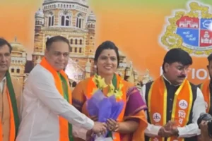 मुंबई महापौर पद के लिए भाजपा ने रितु तावड़े को बनाया उम्मीदवार, मराठा समुदाय की महिला नेता को मिला मौका