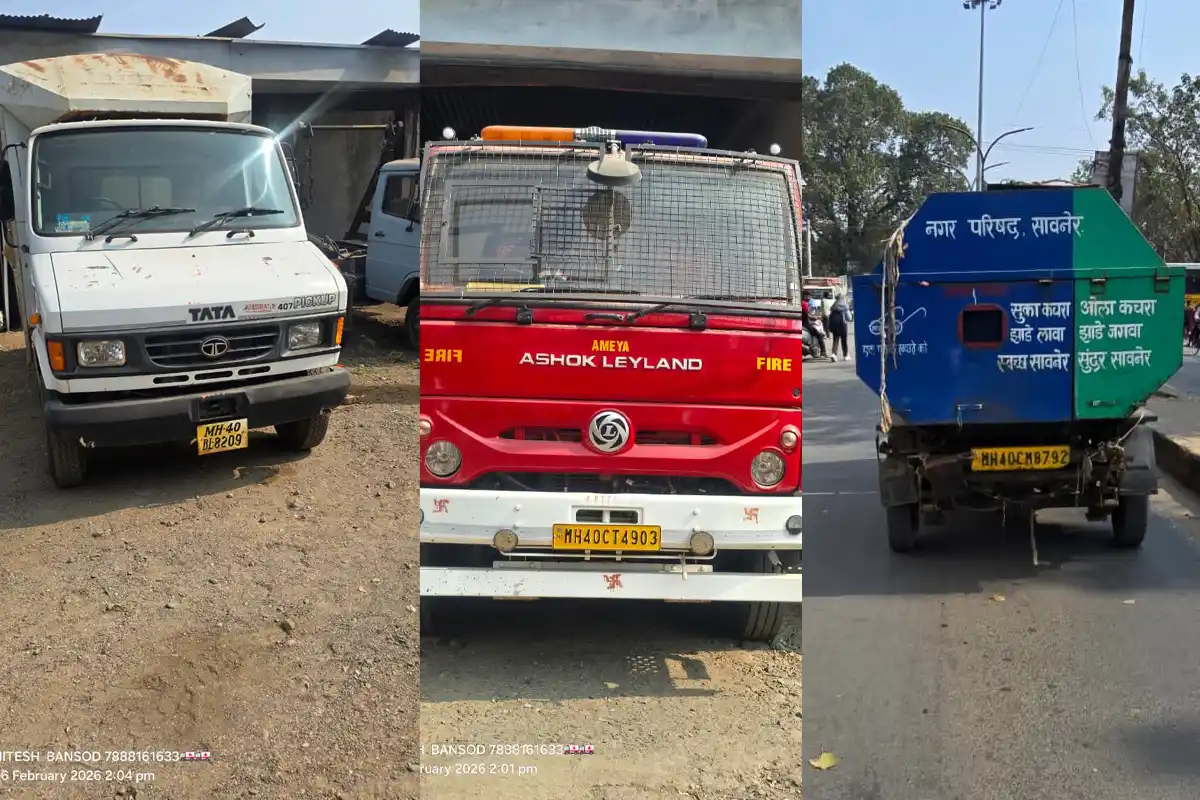 Savner Vehicle Rules Violation: सावनेर में बिना फिटनेस बीमा के चल रहे कचरा वाहन, खतरनाक लापरवाही उजागर