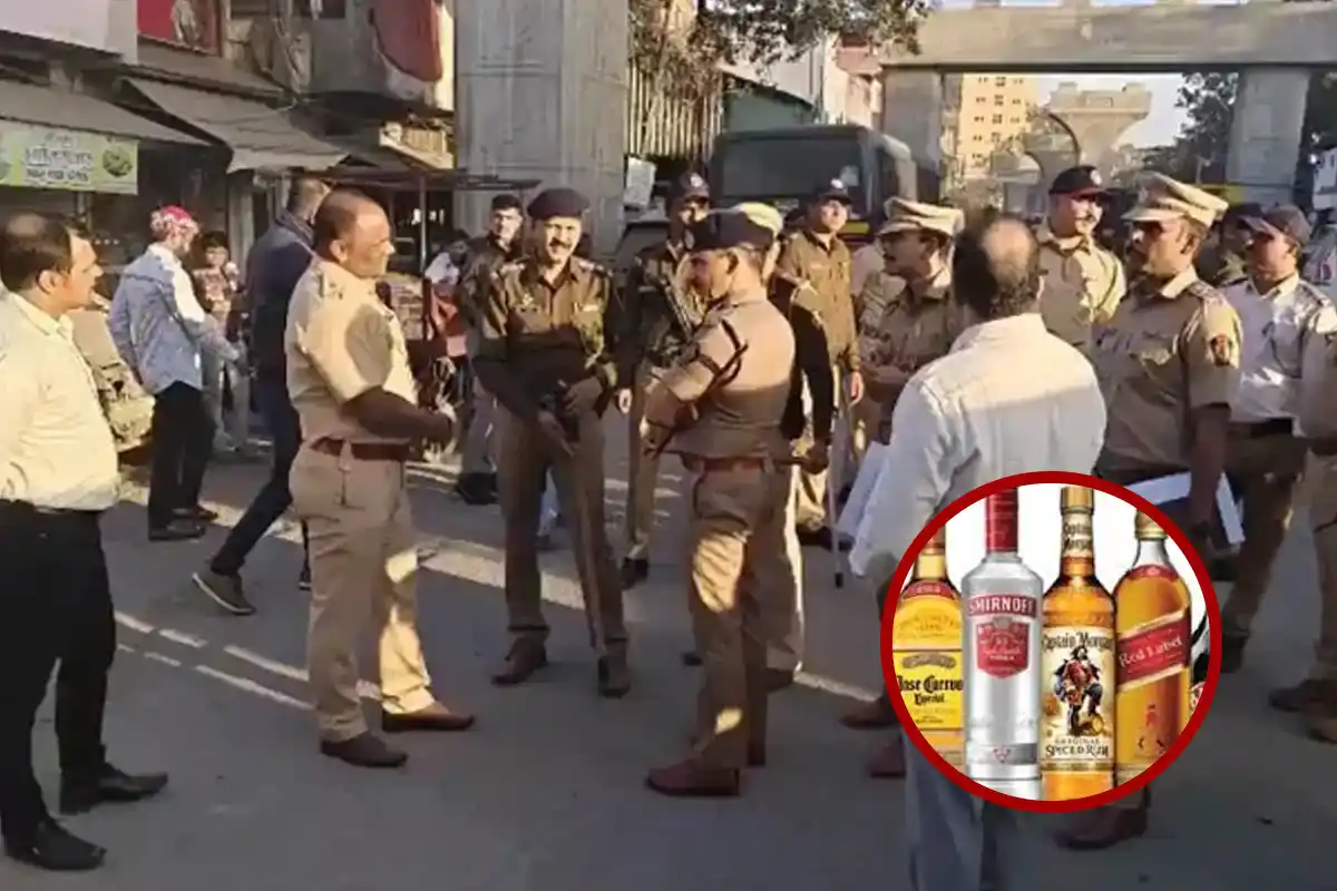 Amravati Liquor Seizure: अमरावती में 36 लाख की शराब जब्त, 1 करोड़ से ज्यादा का माल बरामद