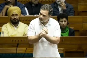 राहुल गांधी ने मोदी सरकार पर लगाया अमेरिकी व्यापार समझौते में भारत बेचने का आरोप