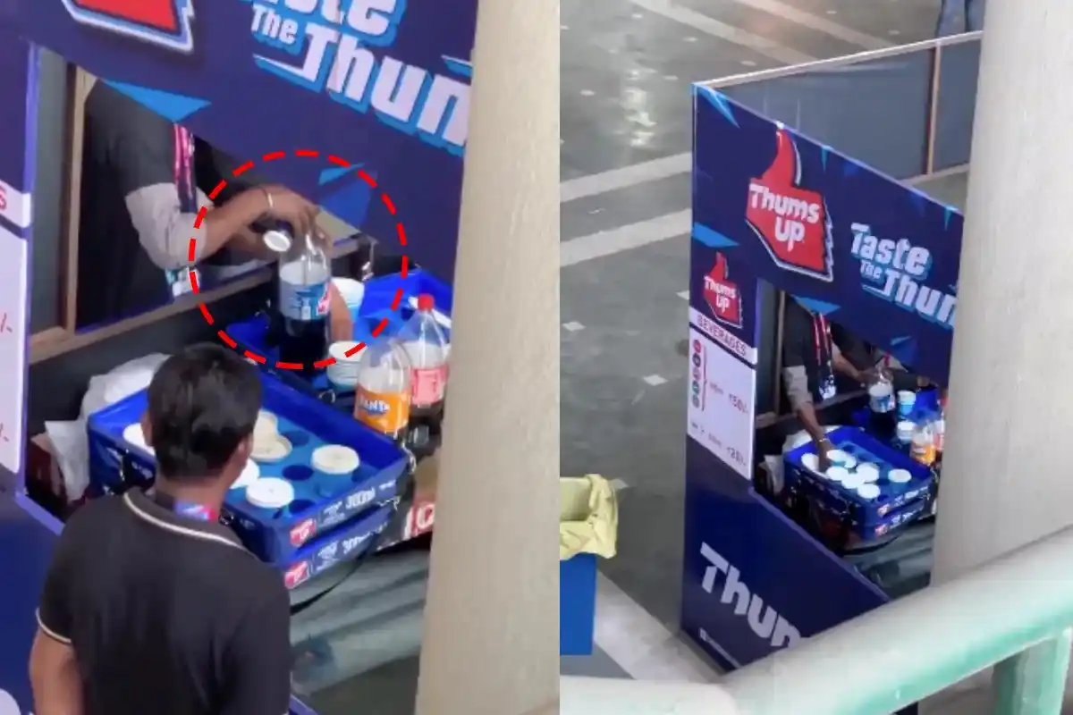 Arun Jaitley Stadium Controversy: अरुण जेटली स्टेडियम में ड्रिंक्स दोबारा भरने का वायरल वीडियो, T20 विश्व कप मैच से पहले मचा बवाल