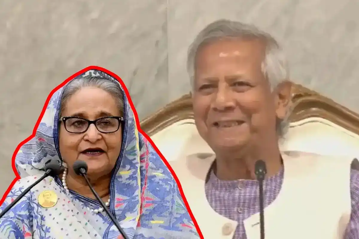 Sheikh Hasina Bangladesh elections illegal demand: बांग्लादेश चुनाव को अवैध बताकर रद्द करने और यूनुस के इस्तीफे की मांग