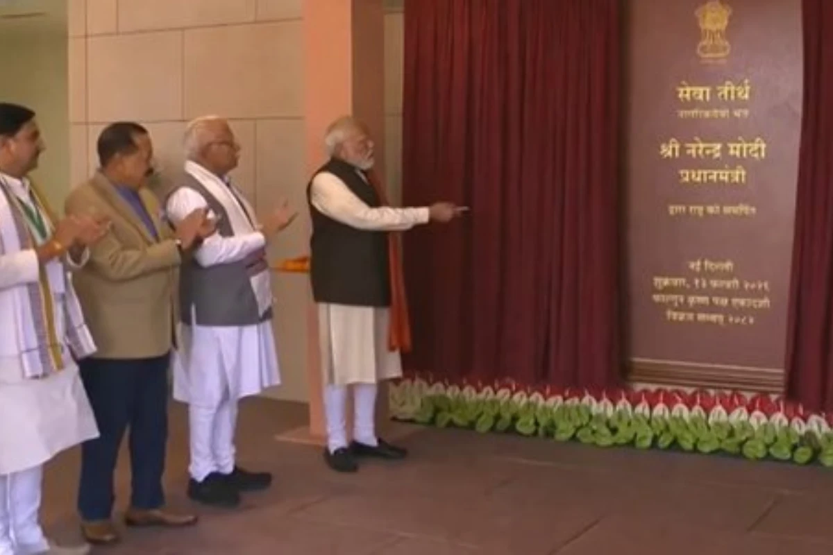 बदल गया प्रधानमंत्री कार्यालय का पता, पीएम मोदी ने किया ‘सेवा तीर्थ’ भवन का उद्घाटन