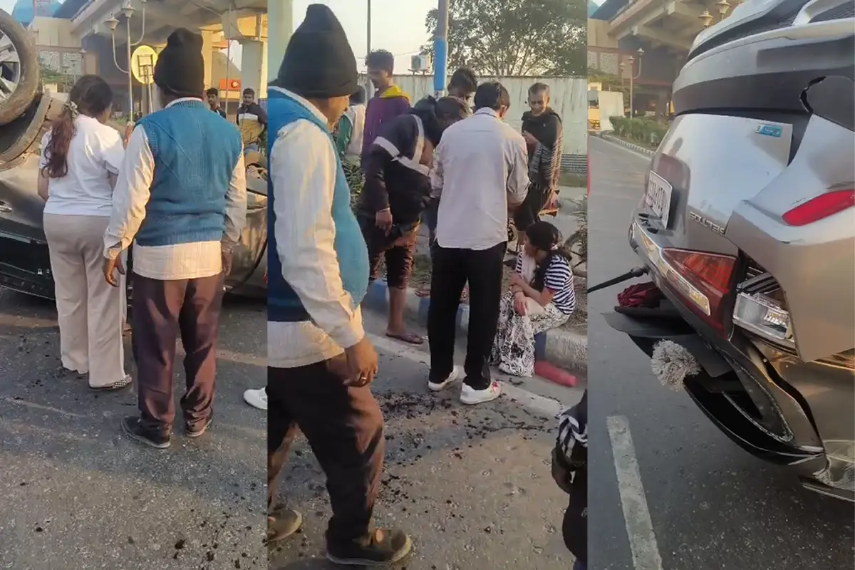 Eco Park Car Accident Kolkata: कोलकाता में तेज रफ्तार कार पलटने से बड़ा हादसा