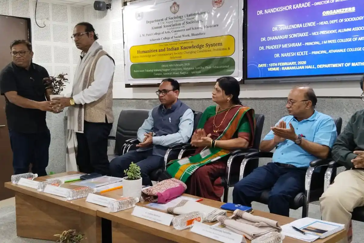 National Workshop on “Indian Knowledge and Contemporary Society” Held at RTM Nagpur University: भारतीय ज्ञान और समकालीन समाज पर दो दिवसीय राष्ट्रीय कार्यशाला संपन्न