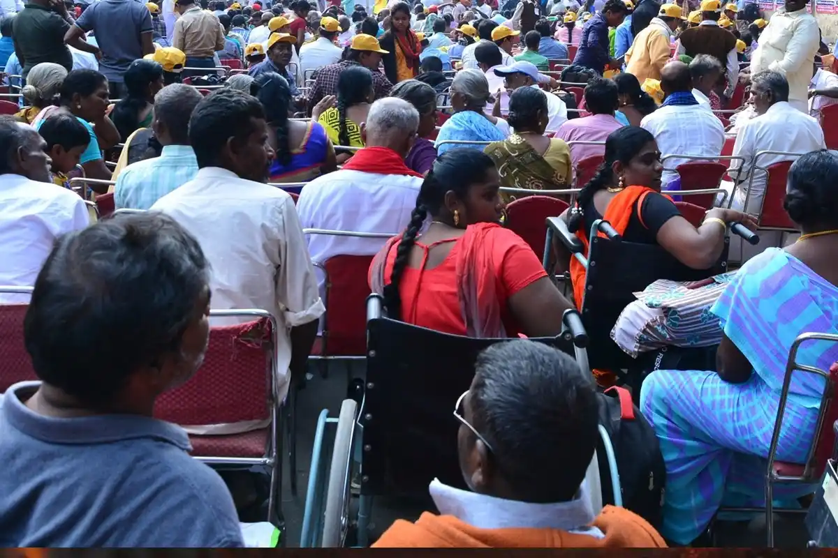 West Bengal Disability Pension Hike Demand: कोलकाता में दिव्यांग संगठन का विरोध प्रदर्शन, राज्य सरकार से मांग