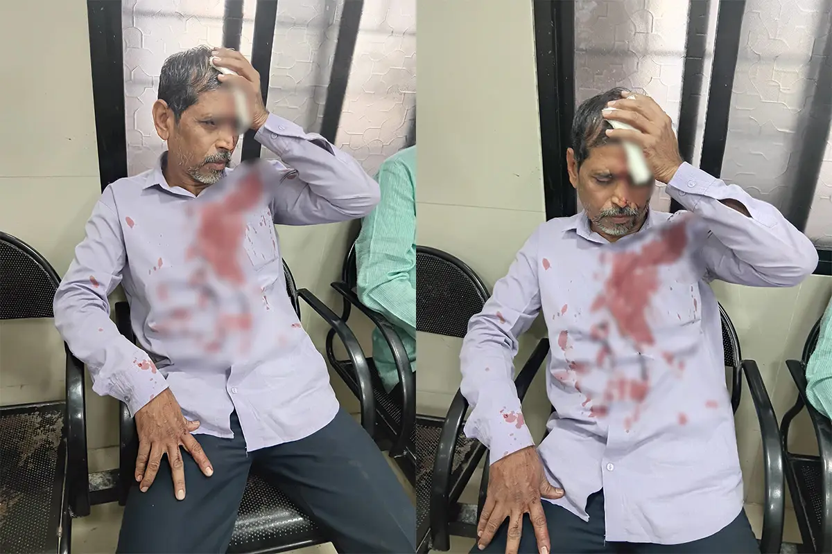 Attack on Nagpur Kidwai High School Teacher: नागपुर में शिक्षक पर जानलेवा हमला, मुख्याध्यापक पर पैसे मांगने का आरोप
