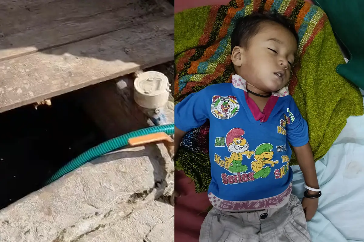 Kush Patel Death Nagpur Kalamna News: खुली पानी की टंकी ने ली दो साल के कुश राजेंद्र पटेल की जान 12 2 Year Old Kush Rajendra Patel Death in Open Water Tank Nagpur Kalamna: खुली पानी की टंकी में गिरने से दो साल के बच्चे की मौत, लापरवाही पर मकान मालिक गिरफ्तार