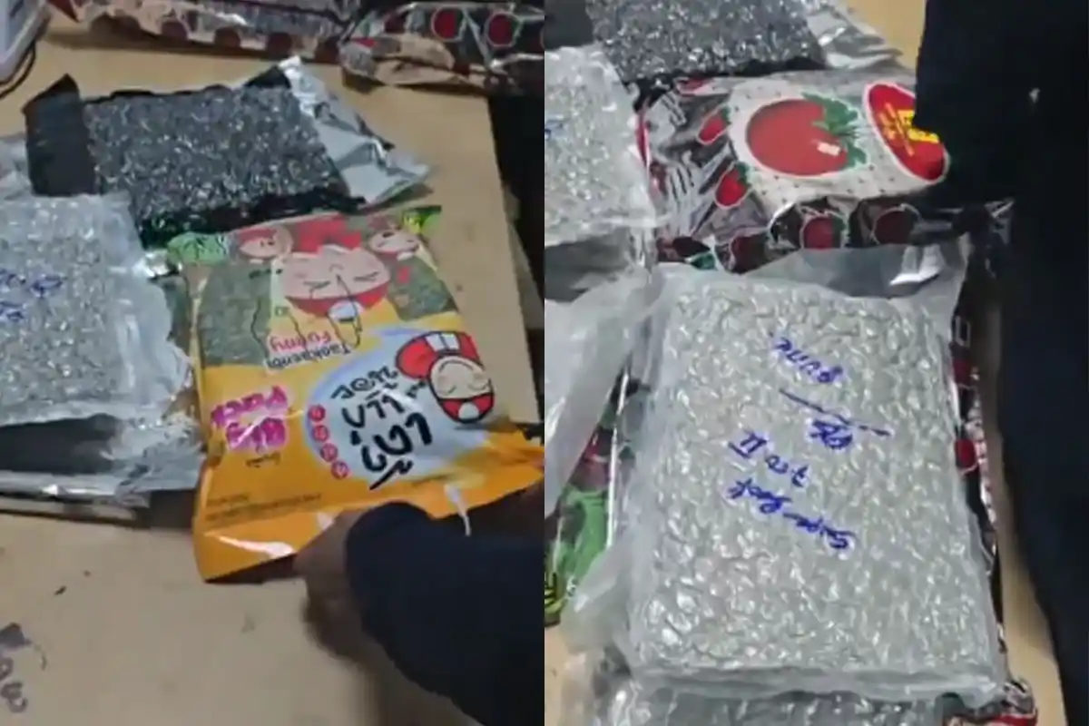 New Delhi IGI Airport Customs Ganja Seizure: इंदिरा गांधी एयरपोर्ट पर क्राबी से आए दो यात्रियों से 24 किलो गांजा जब्त, 23 करोड़ की नशीली सामग्री बरामद 13 New Delhi IGI Airport Customs Ganja Seizure 23.936 Kg from Krabi Flight – Passengers Arrested Under NDPS Act 1985: इंदिरा गांधी एयरपोर्ट पर क्राबी से आए यात्रियों से 24 किलो गांजा बरामद