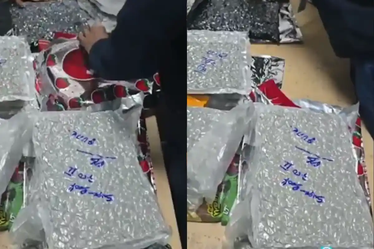 New Delhi IGI Airport Customs Ganja Seizure: इंदिरा गांधी एयरपोर्ट पर क्राबी से आए दो यात्रियों से 24 किलो गांजा जब्त, 23 करोड़ की नशीली सामग्री बरामद 14 New Delhi IGI Airport Customs Ganja Seizure 23.936 Kg from Krabi Flight – Passengers Arrested Under NDPS Act 1985: इंदिरा गांधी एयरपोर्ट पर क्राबी से आए यात्रियों से 24 किलो गांजा बरामद