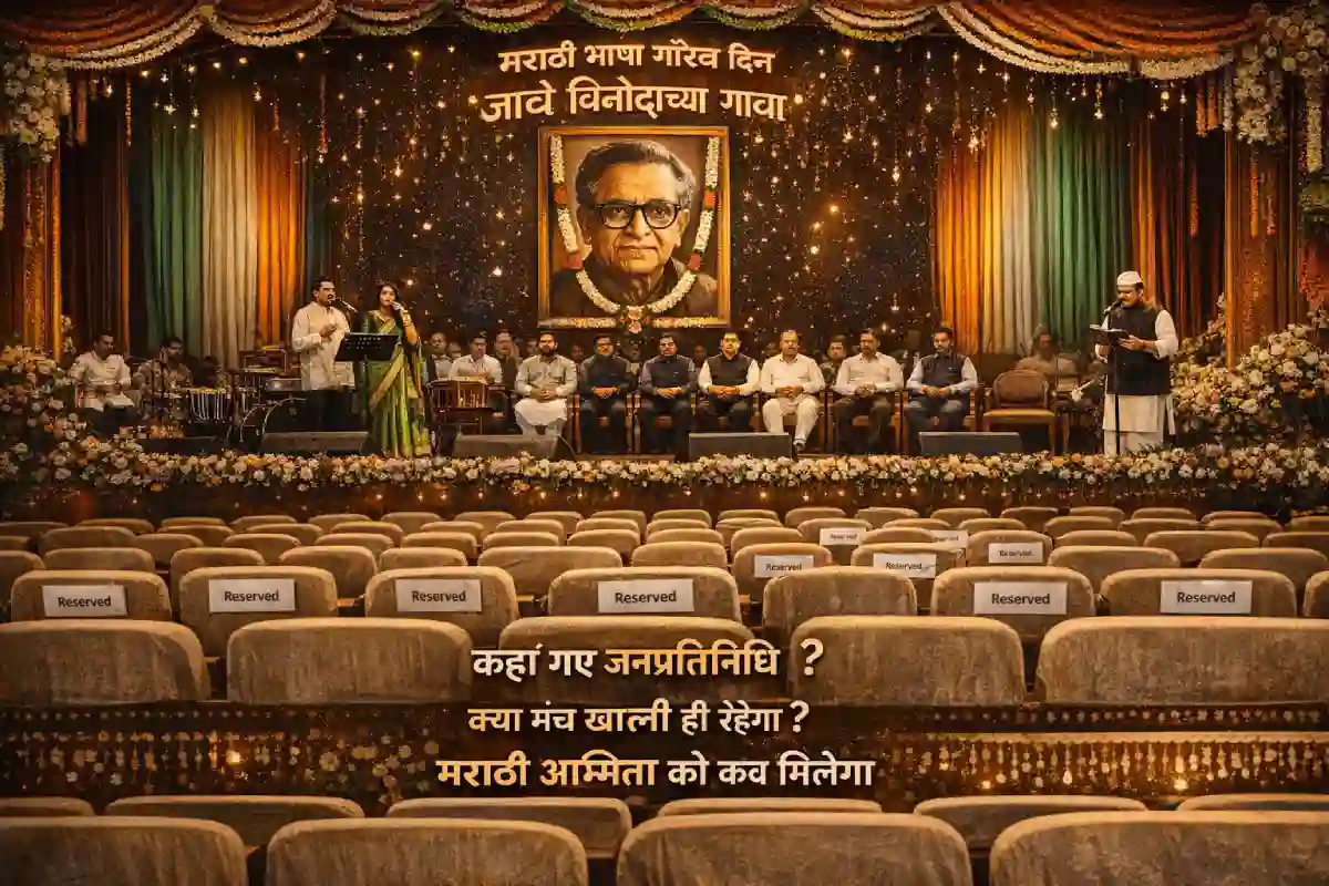 250 MLAs ABSENT : मराठी भाषा गौरव दिन पर सियासी सन्नाटा, 250 विधायक नहीं पहुंचे कार्यक्रम में