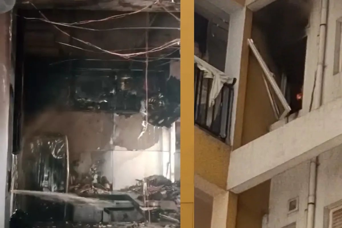 Kolkata News: महेशतला में पांच मंजिला इमारत में भीषण आग, रसोई से लगी आग, बुजुर्ग दंपती बाल-बाल बचे | Photos 17 Kolkata News: महेशतला में पांच मंजिला इमारत में भीषण आग, रसोई से लगी आग, बुजुर्ग दंपती बाल-बाल बचे | Photos